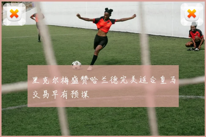 里克尔梅盛赞哈兰德完美适合皇马交易早有预谋