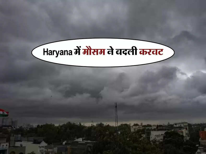 Haryana में मौसम ने बदली करवट, मौसम विभाग ने दी जरूरी जानकारी