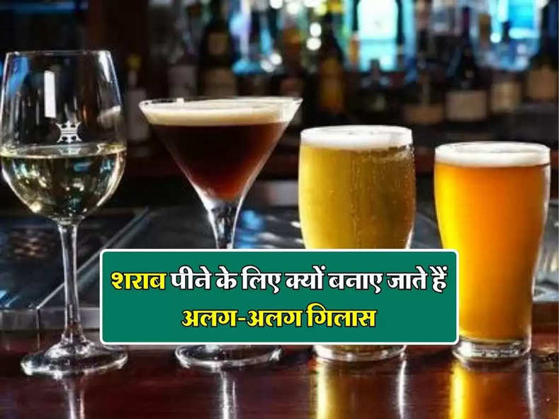 Wine Beer : शराब पीने के लिए क्यों बनाए जाते हैं अलग-अलग गिलास, पीने वालों को भी नहीं है इसकी जानकारी