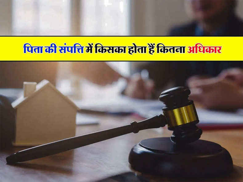 Property Rights : पिता की संपत्ति में किसका होता हैं कितना अधिकार, आप भी जान लें क़ानूनी प्रावधान