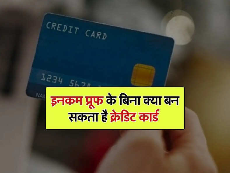 Credit Card : इनकम प्रूफ के बिना क्या बन सकता है क्रेडिट कार्ड, जाने लें क्या हैं नियम