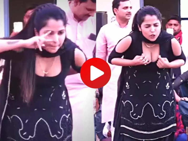 Dance Video Viral : मुस्कान बेबी ने ढहाया 28 की जवानी का कहर, काले सूट में मारे ठुमके