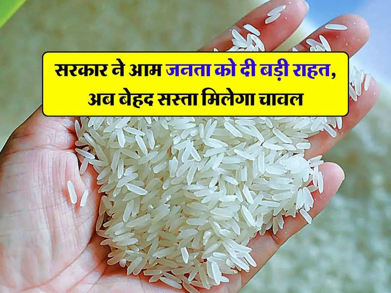 Rice Price : सरकार ने आम जनता को दी बड़ी राहत, अब बेहद सस्ता मिलेगा चावल, जारी हुए रेट