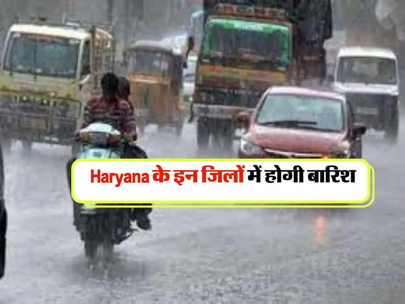 Haryana के इन जिलों में होगी बारिश, IMD ने जारी किया बुलेटिन