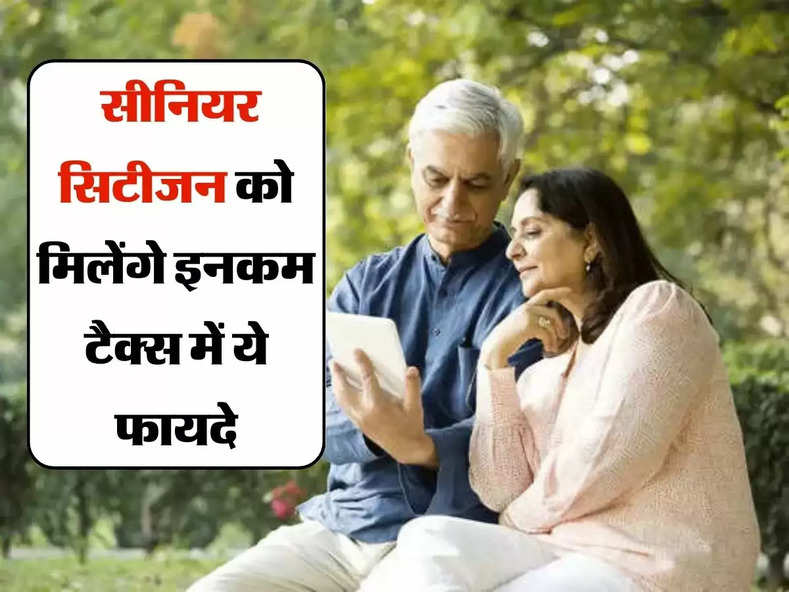 Income Tax Benefits : सीनियर सिटीजन को मिलेंगे इनकम टैक्स में ये फायदे, चेक करे पूरी डिटेल