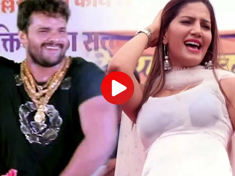 Sapna Chaudhary up bihar : भोजपुरी रंग में रंगी सपना खेसारी लाल संग लगाए जबरदस्त ठुमके