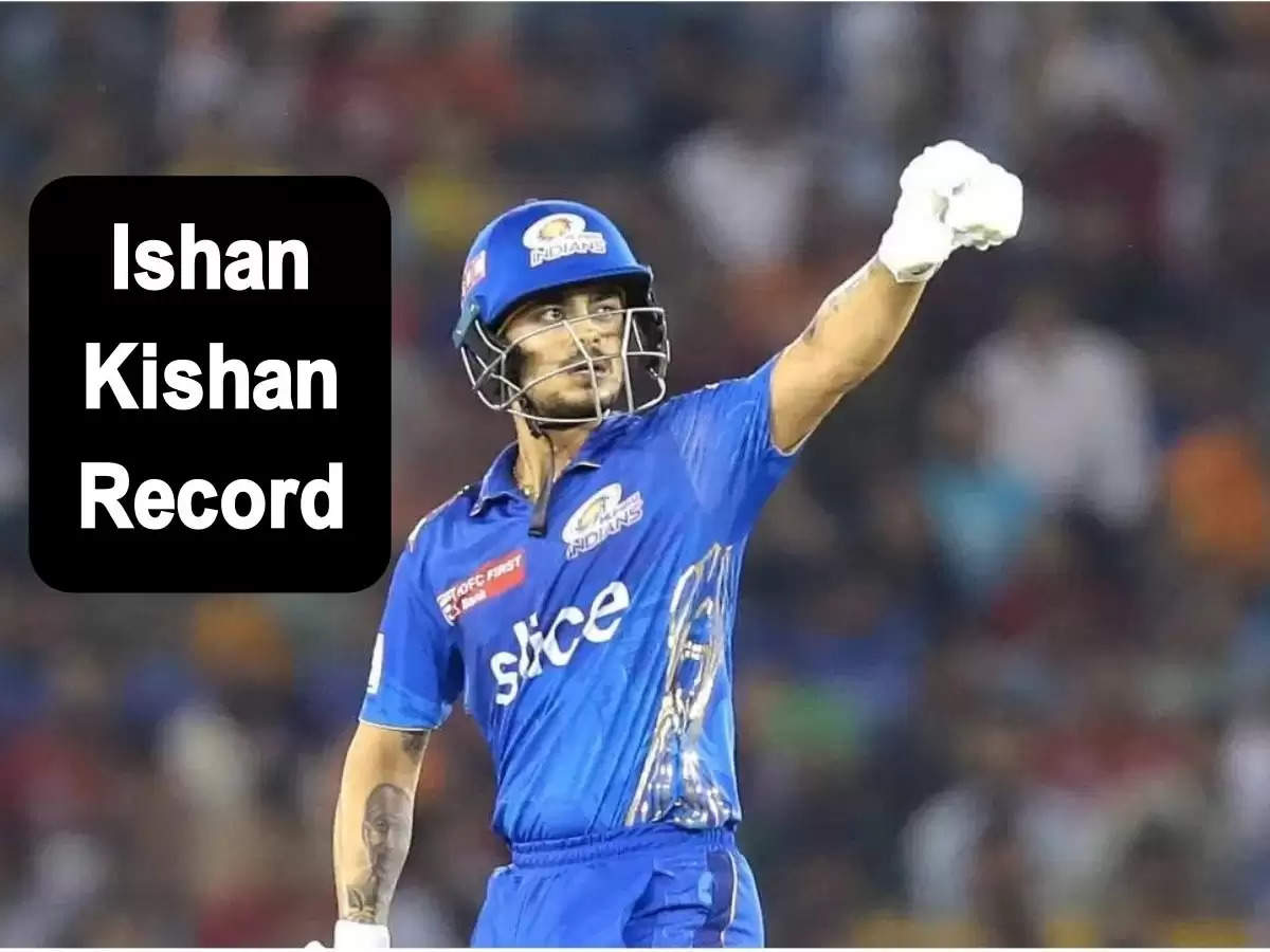 Ishan Kishan Record