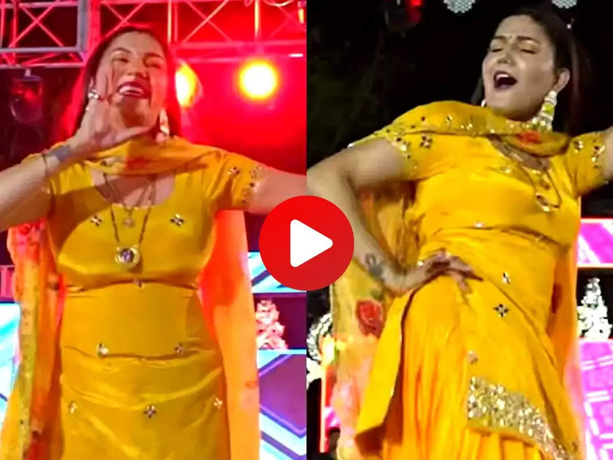Sapna Choudhary Dance Video : फिट सूट पहन सपना ने मटकाया कसूता फिगर