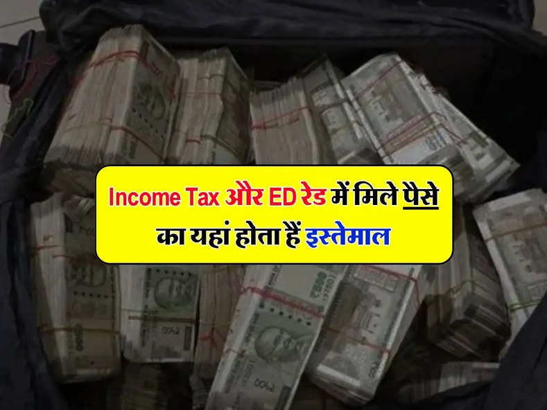 Income Tax और ED रेड में मिले पैसे का यहां होता हैं इस्तेमाल, जान लें टैक्सपेयर्स ये जरूरी बात