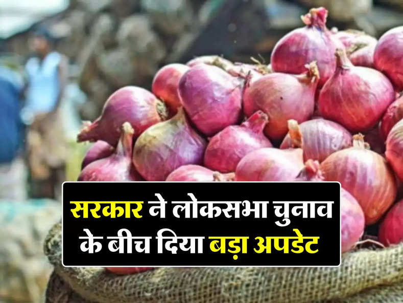 Onion Export : सरकार ने लोकसभा चुनाव के बीच दिया बड़ा अपडेट, प्याज के निर्यात पर लगा प्रतिबंध हटा
