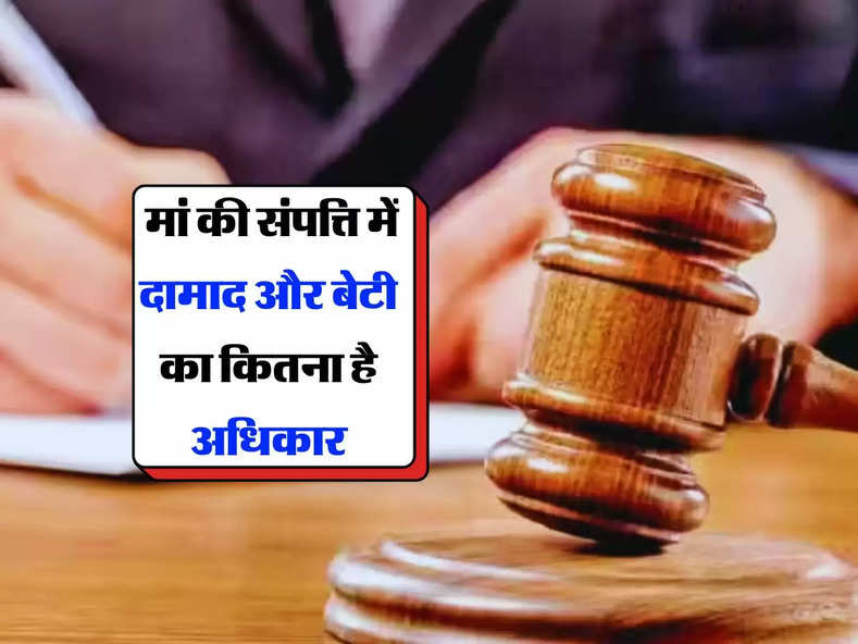 High Court ने मां बेटी के लिए सुनाया अहम फैसला, मां की संपत्ति में दामाद और बेटी का कितना है अधिकार