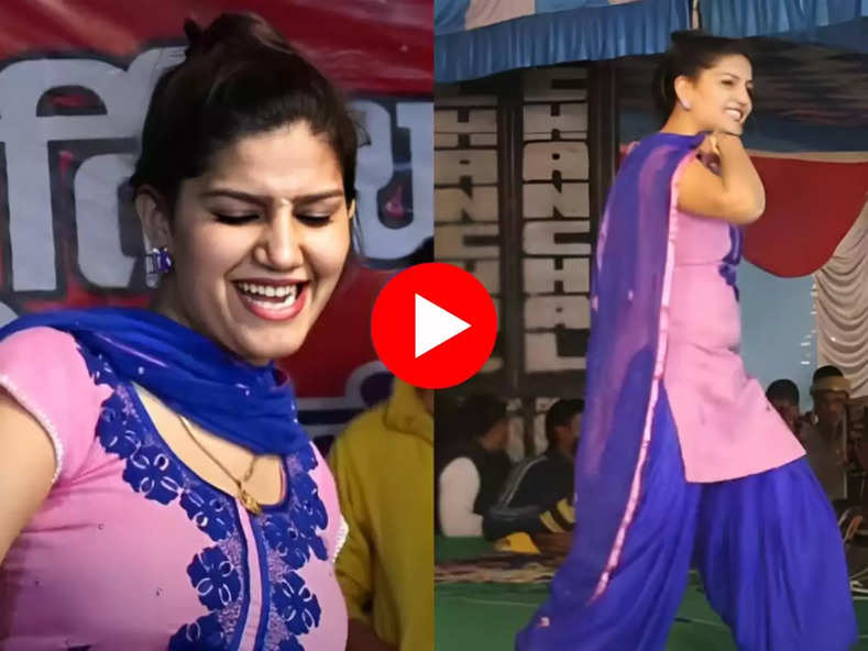 Sapna Chaudhary Dance Video : टाइट सूट में सपना ने फ्लोर पर कूदकूद कर लगाए ठुमके