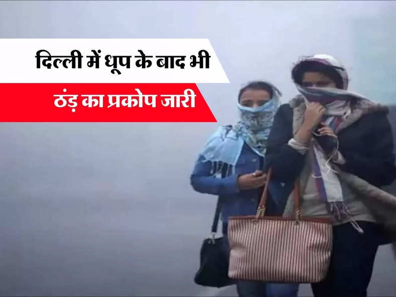 Delhi-NCR Weather : दिल्ली में धूप के बाद भी ठंड़ का प्रकोप जारी, जाने शीतलहर से कब मिलेगी राहत