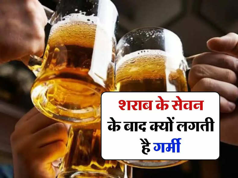 Alcohol : शराब के सेवन के बाद क्यों लगती है गर्मी, जानिए इसके पीछे की वजह 