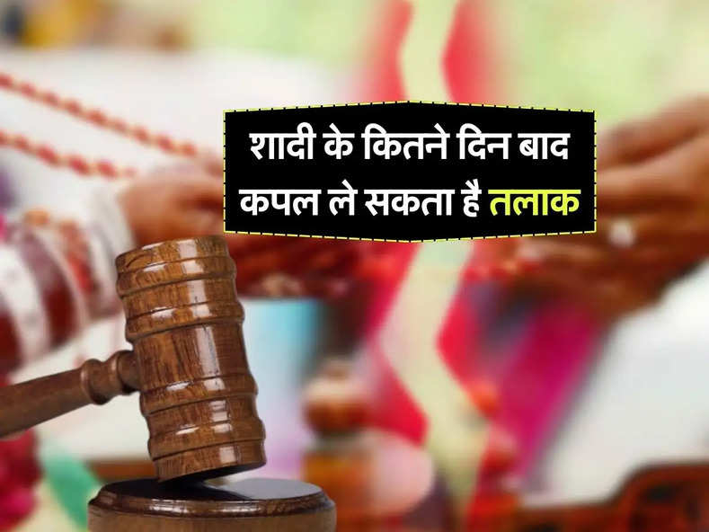 Divorce Law : शादी के कितने दिन बाद कपल ले सकता है तलाक, जानिए कानून