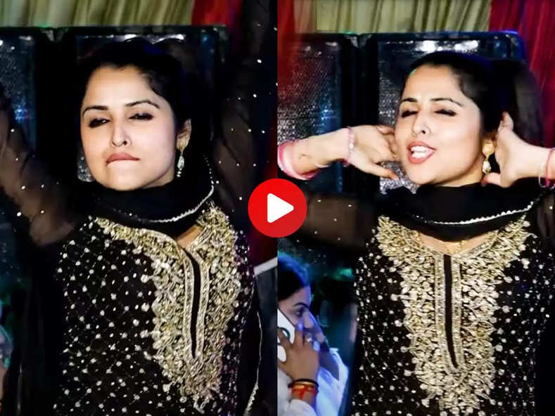 Dance Video Viral : मुस्कान बेबी ने ढहाया 28 की जवानी का कहर, काले सूट में लगाएं ठुमके